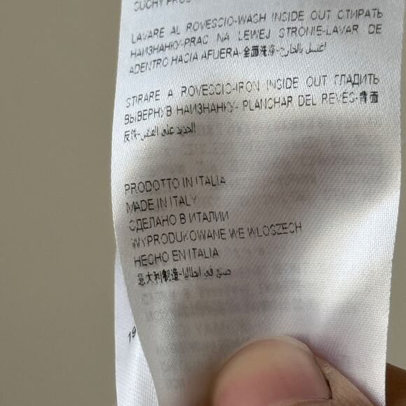 Vintage Italian lavender fringe knit cami (S/M) - Picture 10 of 11